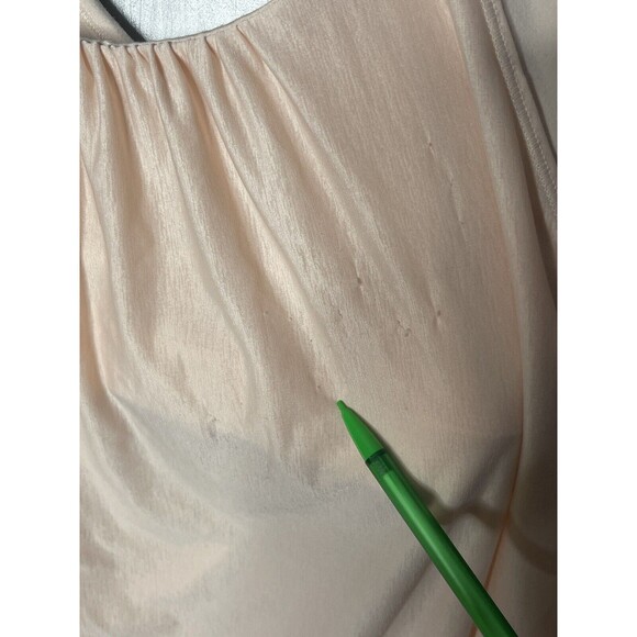 Lululemon Flow Y 2-in-1 Tank Singlet Bra Top Butter Pink EUC Athletic Gym 2 - Picture 5 of 12